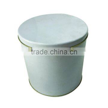 Alibaba China Manufacturer New Design Decorative Wholesale Plain Round Tin