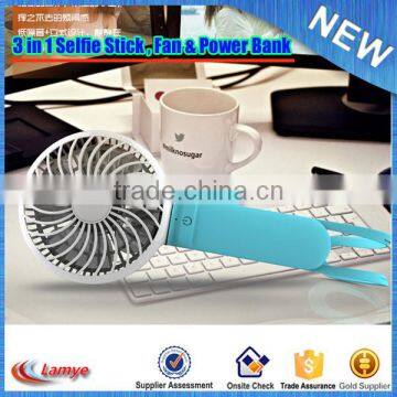 New Arrival Selfie Stick With Mini Fan Selfie Stick Mobile Power With Mini Handheld USB Fan in Shenzhen photo-4