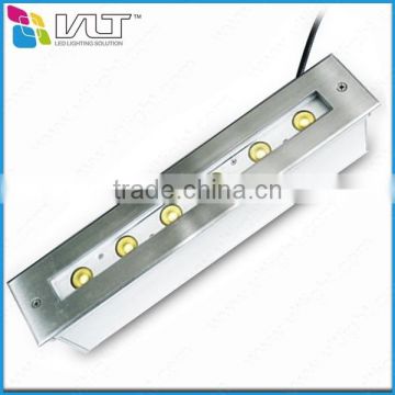 stainless steel underwater 18w high power RGB 3in1 ip68 led spot light for swimming pool lights