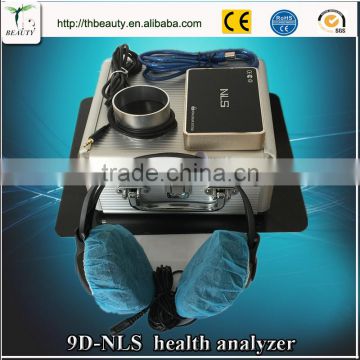 OEM 2017 software 9D NLS ultrasonic beauty & 9d cell Detector health instrument