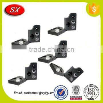Custom Aluminum CNC Milling Black Anodized Cage Adapter Plate photo-4