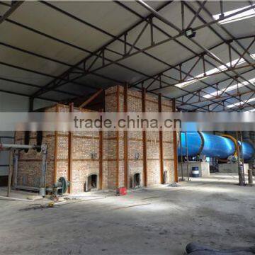 2.2 meter rotary dryer for drying 5 ton coal slime with low temperature