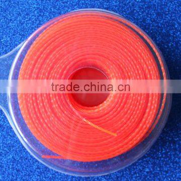 Nylon lines of brush cutter Square Twist Nylon trimmer line