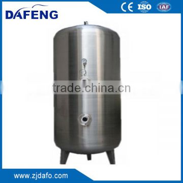 1000L-20,000L stainless steel hot water storage tank