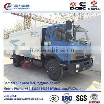 dongfeng 4*2 4*4 type 190hp 8 ton road sweeping vehicle