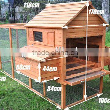 Extra Large Run 3.65M Wooden Chicken Coop