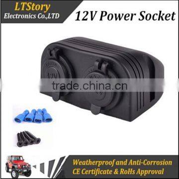 Car Snowmoblie Motorcycle Waterproof POWER SOCKET 12V 24V DC photo-2