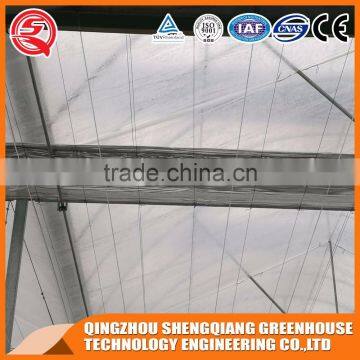 China Multi-span Steel Frame Glass Greenhouse Shading Systems photo-5