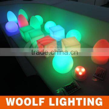 50CM RGB Color Change Led Party Furniture Modern Cube Light photo-4