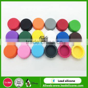 Colorful Reusable Silicone Beer Bottle Caps,Silicone Beer Saver Wine Bottle Stopper photo-2