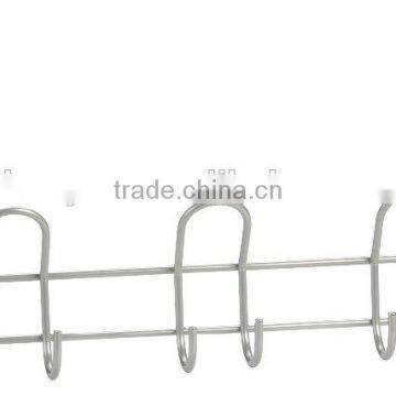 Steel Wire Over Door Clothes Hook With 8 Hook BSCI photo-3