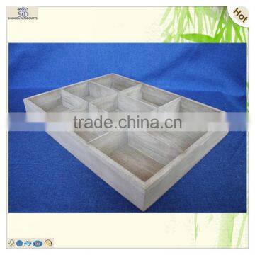 Custom Antique Paulownia Home Storage Wood Box photo-3
