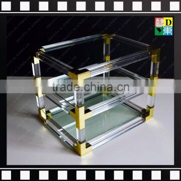 Clear Acrylic Coffee Table Side Table Living Room Tea Table photo-3
