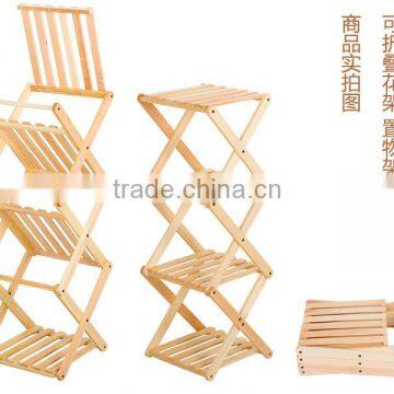 Hot Selling Wooden Flower Shelf photo-3