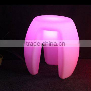 Made in China Bar Stool Colorful Plastic Rechargeable Led Kitchen Bar Chair photo-6