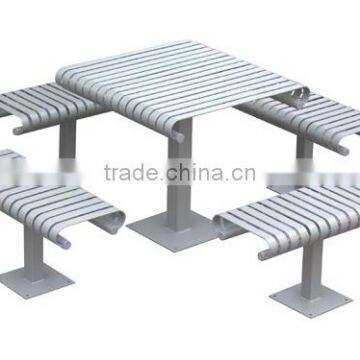 Metal Commercial Outdoor Table Benches photo-5