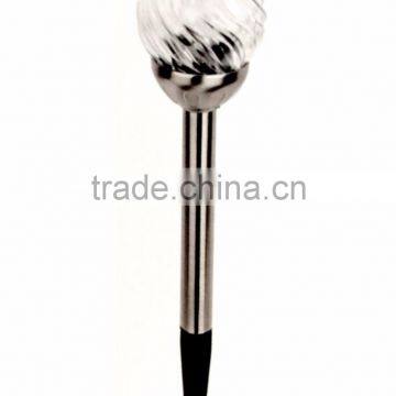 120mm Crackle Ball Stainless Steel Solar Garden Lawn LED Path Light