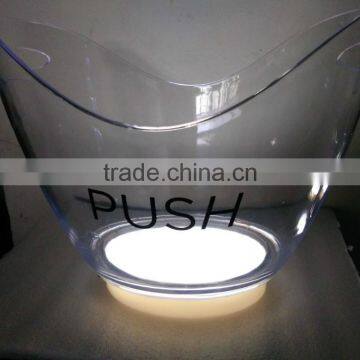 REIDZ Factory Hot Supply PC Plastic Type and Ice Buckets&Tongs Buckets Coolers&Holders Type Inflatable Floating Ice Bucket photo-5