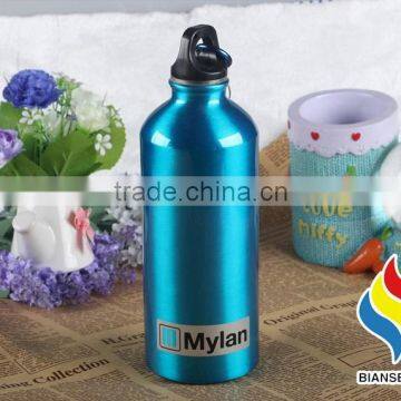 Outdoor Taking Aluminum Water Bottle With Carabiner photo-2