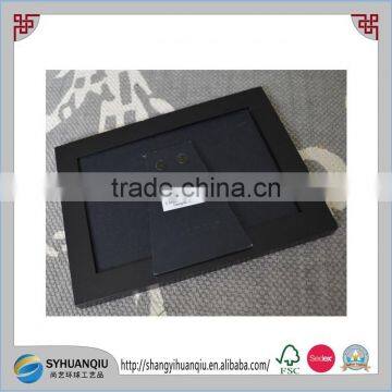 Rustic Wooden Photo Frame With Glass and Back Stands 8'x10' photo-3