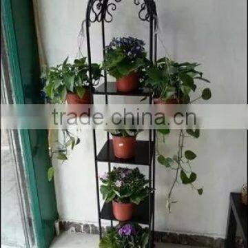 Plant flower pots metal iron display storage shelf