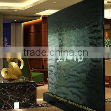 Led Waterfall Fountain Wall With Customized Acrylic Logo photo-6