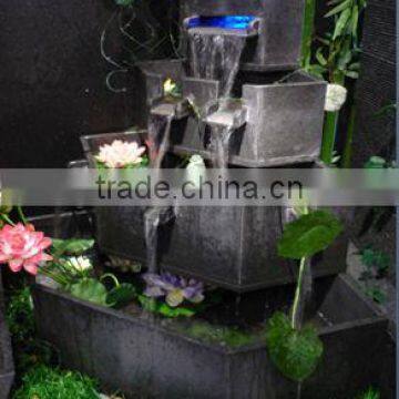 garden outdoor granite stone craft ornamental pond