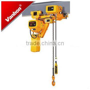 WANBO - 1~35 tonne Electricl Trolley Chain Hoist - 1t Chain Hoist