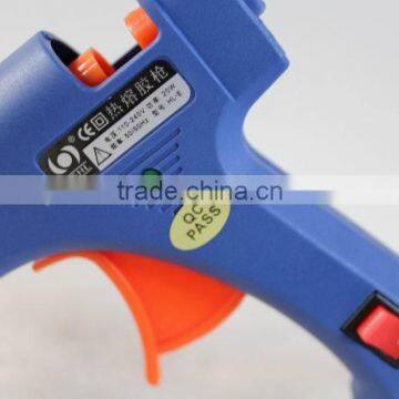 20W Glue Gun + 25pcs 200mm Glue Stick Crafts Repair Tool Mini Electric Heating Hot Melt Glue Gun photo-3