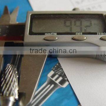 Type F Arc Ball Nose tungsten carbide rotary burrs