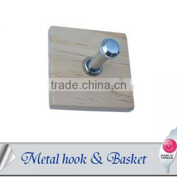 Self adhesive Wooden Wall Hook for Clothing