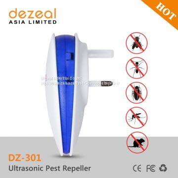 DZ-301 Baby Safe Ultrasonic Pest Repeller for Mosquito Cockroach Insects photo-4