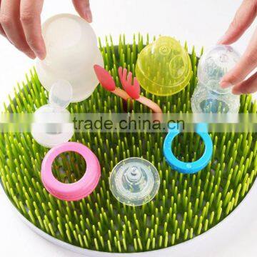 Custom Cheap Baby Bottle Accessories Drying Rack Plastic Grass Drying Rack photo-5