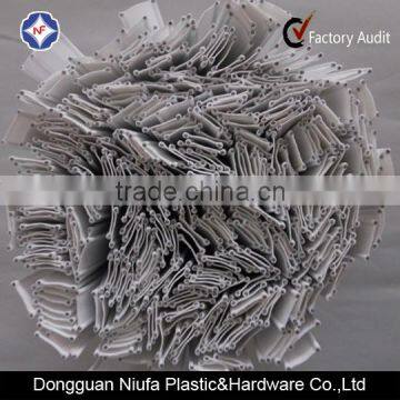 White PP Double-core Plastic Clip Band for Bread Bag photo-3