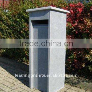 blue limestone letterbox