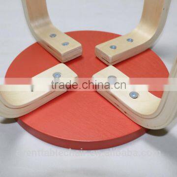 Small Wooden Stools Wholesale Kids Wooden Chairs Stool photo-3