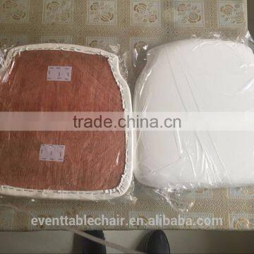 Vinyl Pad Velvet Fabric Seat Pad for Dining Chair photo-2