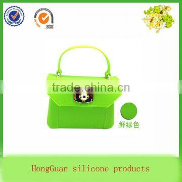 2014 hot sale eco-friendly silicone woman hand bag