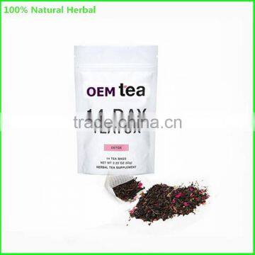 Private Label AM TEATOX Slimming Detox Tea / Diet / Green /14 Day / Weight Loss Tea