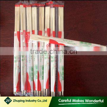 ZHUPING top grade OPP packing Chinese bamboo chopsticks