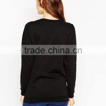 Longline Cut Sweatshirts for Women's photo-2