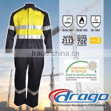 Uv protective welding industrial safety flame retardant clothing