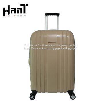 PP Luggage Set With Spinner Wheels Champagne