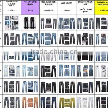 G Latest Girl Jeans Wholesale Mixed Styles Wholesale photo-2