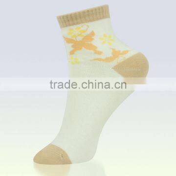 Colorful Flower Women Cotton Socks photo-4