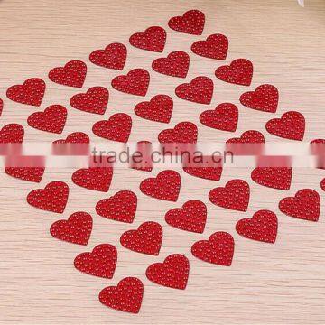 Wholesale Custom Glitter Crystal Sticker Diy Self Adhesive Back Glue Acrylic Rhinestone Sticker photo-5