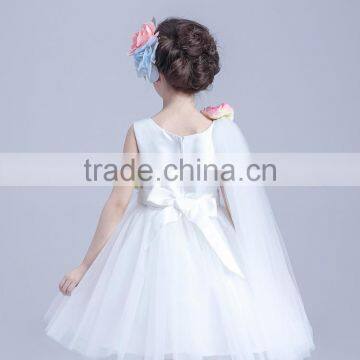 2017 Dress for Children With Customizable Sash Child White Angel Dresses photo-4