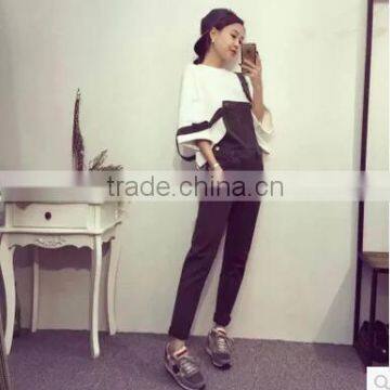 Han Edition Leisure of Lovely Idea Wacky Embroidery Patch Dinosaur Loose Short Sleeve T-shirt Girl Summer Hitting Scene photo-2