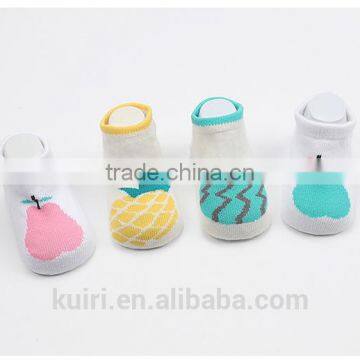 0-4 Years Upset the Baby Socks AB in Cotton Boneless Antiskid Cone Baby Socks, Children Socks 12pair photo-6