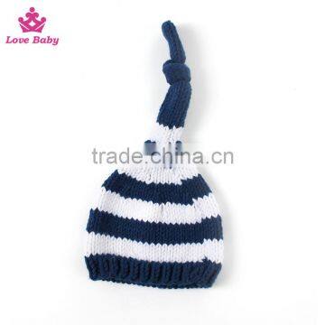 Newborn handmade crochet knitted hats baby photography LBP20160218-38